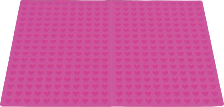 TRIXIE Leckerli Silikon Backmatte Herzen